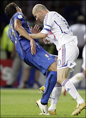 Zidane VS materazzi